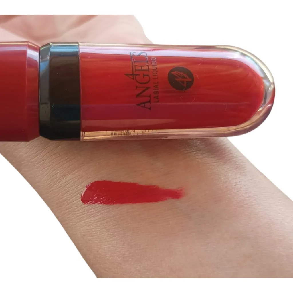 LABIAL LIQUIDO 4 ANGELS ROJO