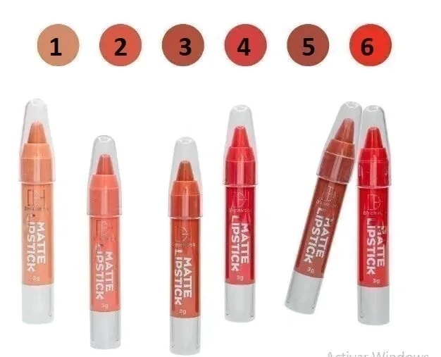 LABIAL BARRA CRAYON MATTE HD DHERMOSA PRO