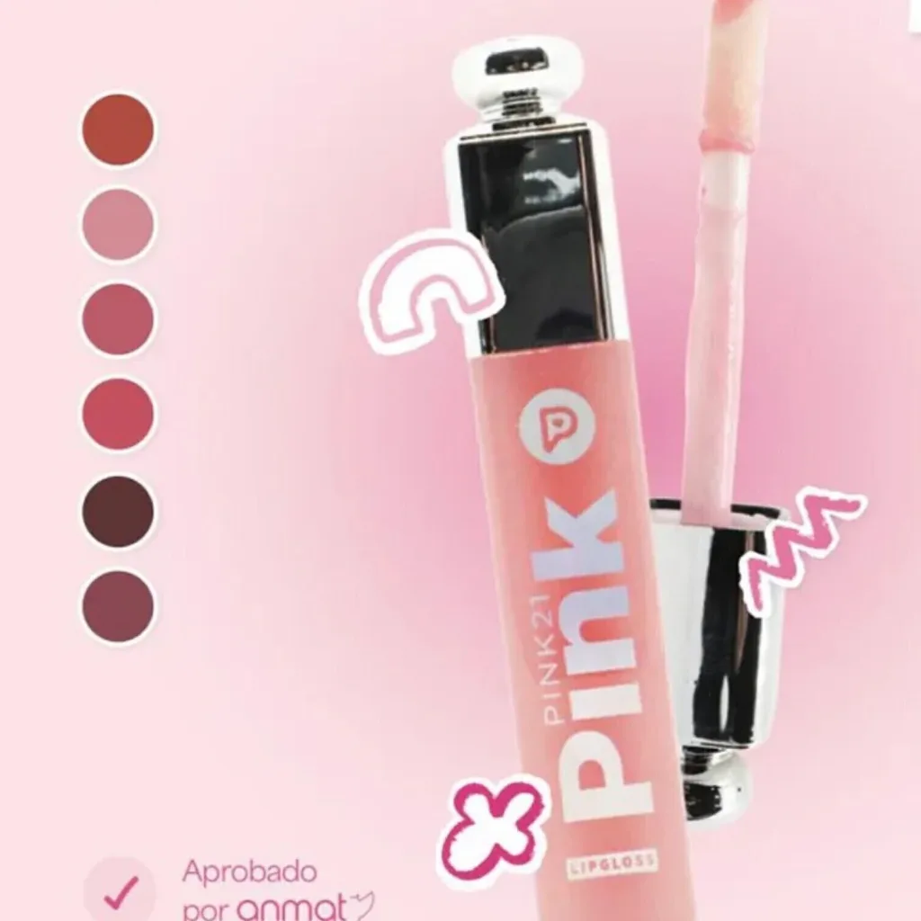 Lip Gloss Rosy - PINK 21