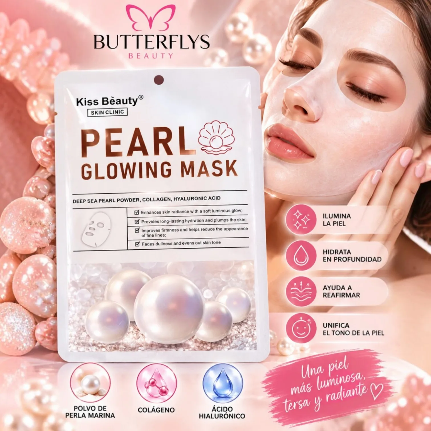 MASCARILLA FACIAL POWDER PEARL