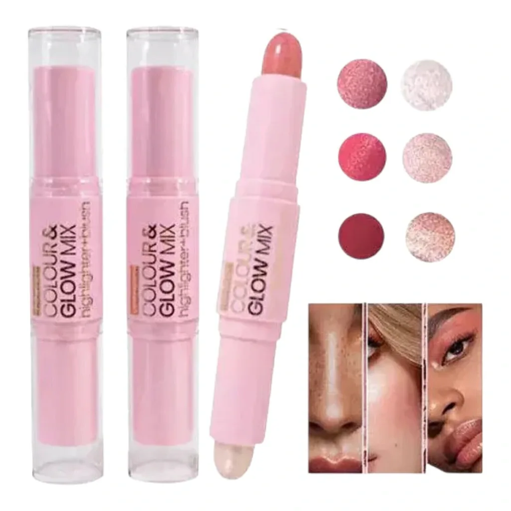 Rubor + Iluminador GLOW MIX Pink 21