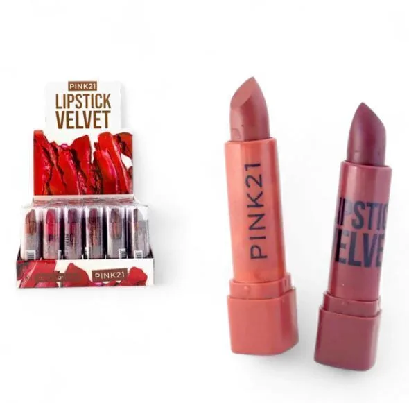 Labial Lipstick Velvet | Acabado Aterciopelado y Confort Total